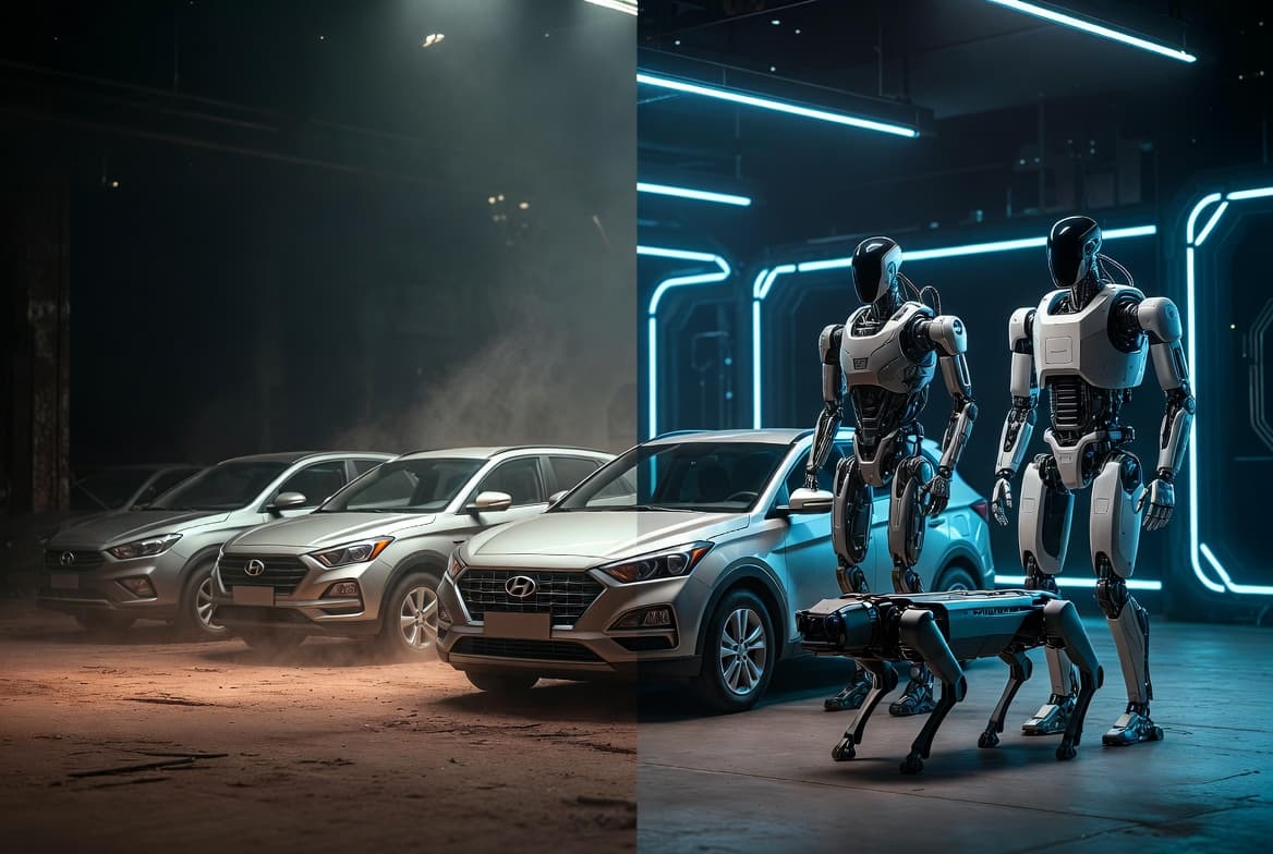 Tucson, Elantra и Santa Fe — это уже прошлое? Hyundai делает ставку на роботов и выкупает всю Boston Dynamics