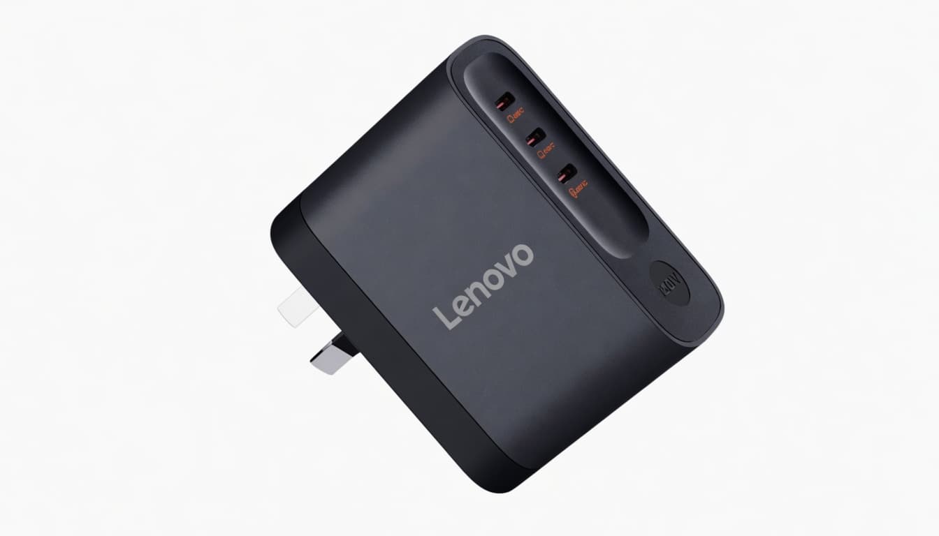 Можно заряжать сразу ноутбук, планшет и смартфон: представлена 150-ваттная зарядка Lenovo
