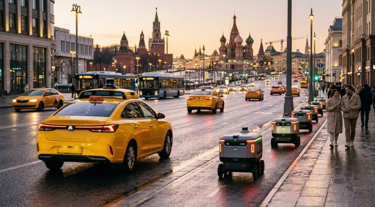 200 беспилотных такси появятся в Москве уже в 2026 году