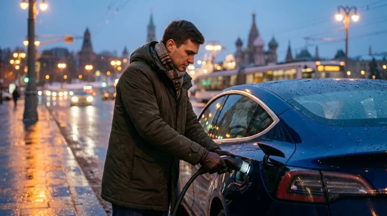 Существенный скачок: продажи новых электромобилей и гибридов в России выросли на 88%