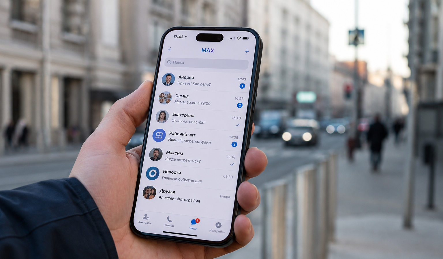 Мессенджер Max всё ближе к Telegram: началось финальное тестирование сторис
