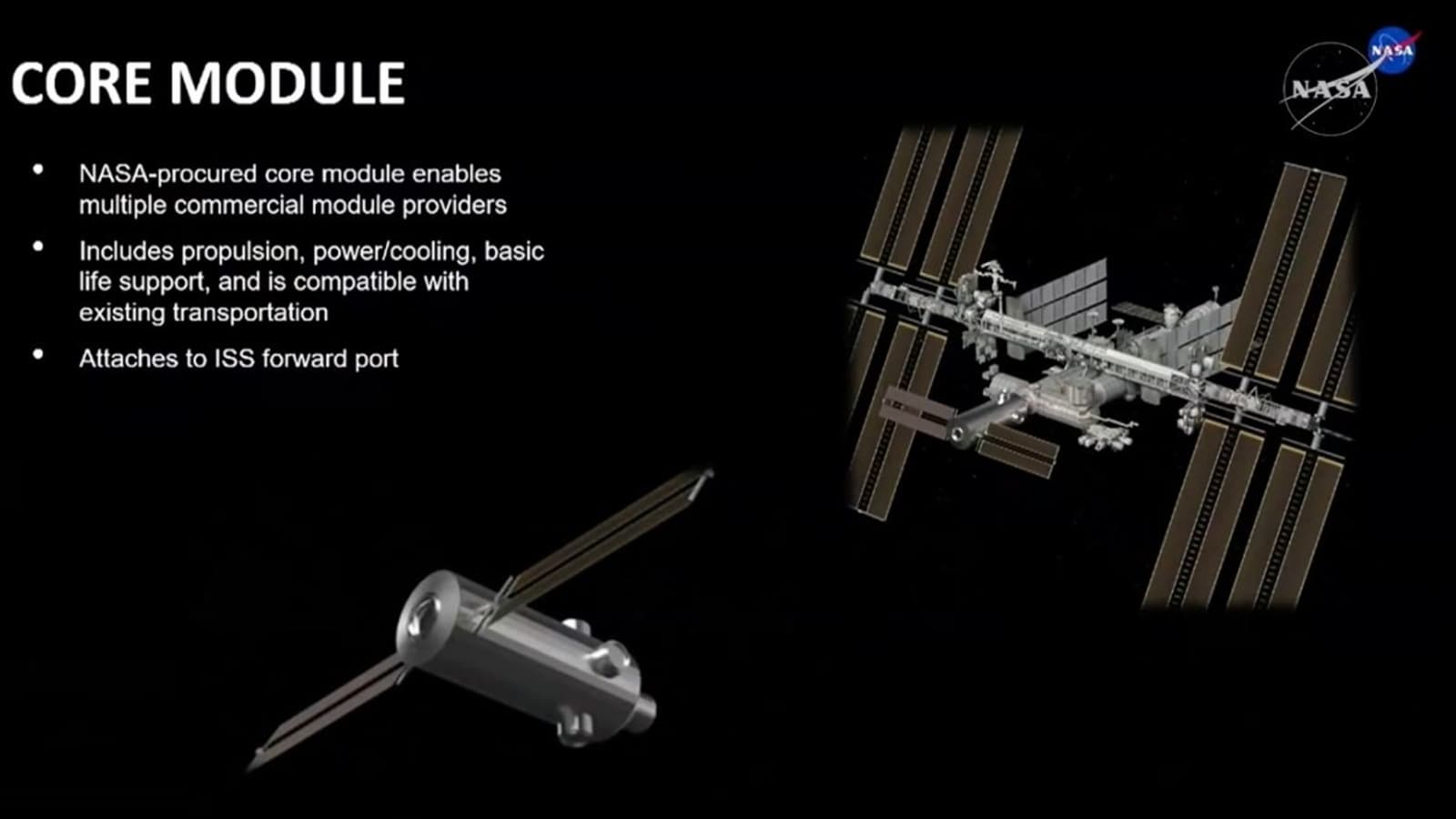 NASA отказалось от идеи государственного модуля для замены МКС после критики со стороны бизнеса