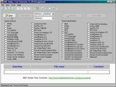 Утилиты: ABC Amber Text Converter v.1.37