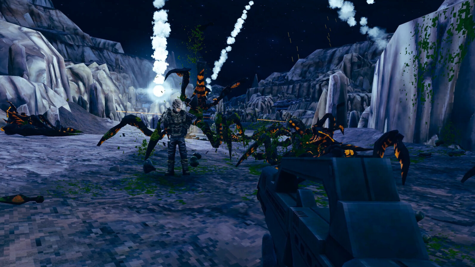 Retro shooter Starship Troopers: Ultimate Bug War announced — Casper Van Dien returns as Johnny Rico