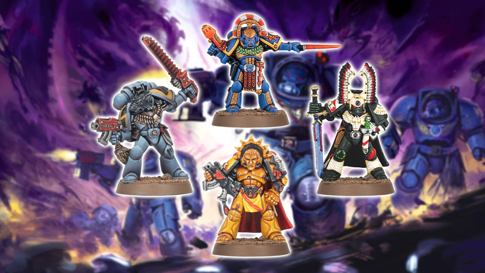 Классические миниатюры космодесантников для Warhammer 40,000 ненадолго вернутся в продажу