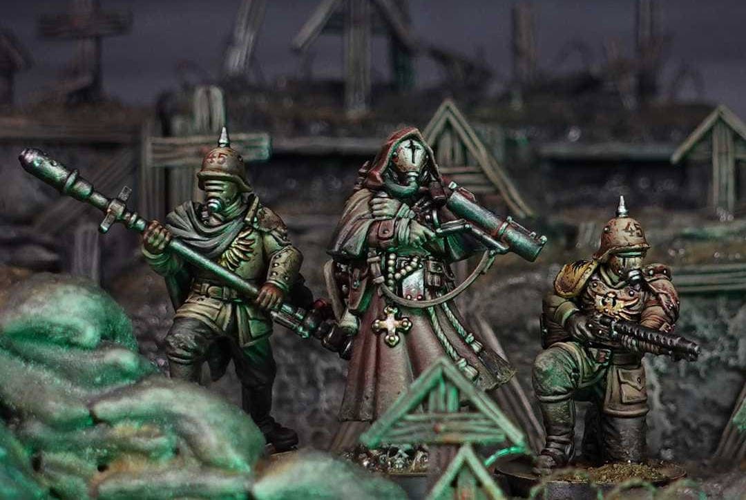 Стартовал предзаказ на миниатюры Trench Crusade с прусскими штурмовиками и снайперами-священниками Стартовал предзаказ на миниатюры Trench Crusade с прусскими штурмовиками и снайперами-священниками