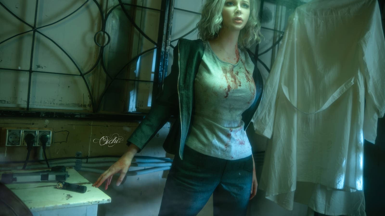 Атмосферный косплей на Грейс Эшкрофт из Resident Evil Requiem: «В поисках правды» Атмосферный косплей на Грейс Эшкрофт из Resident Evil Requiem: «В поисках правды»