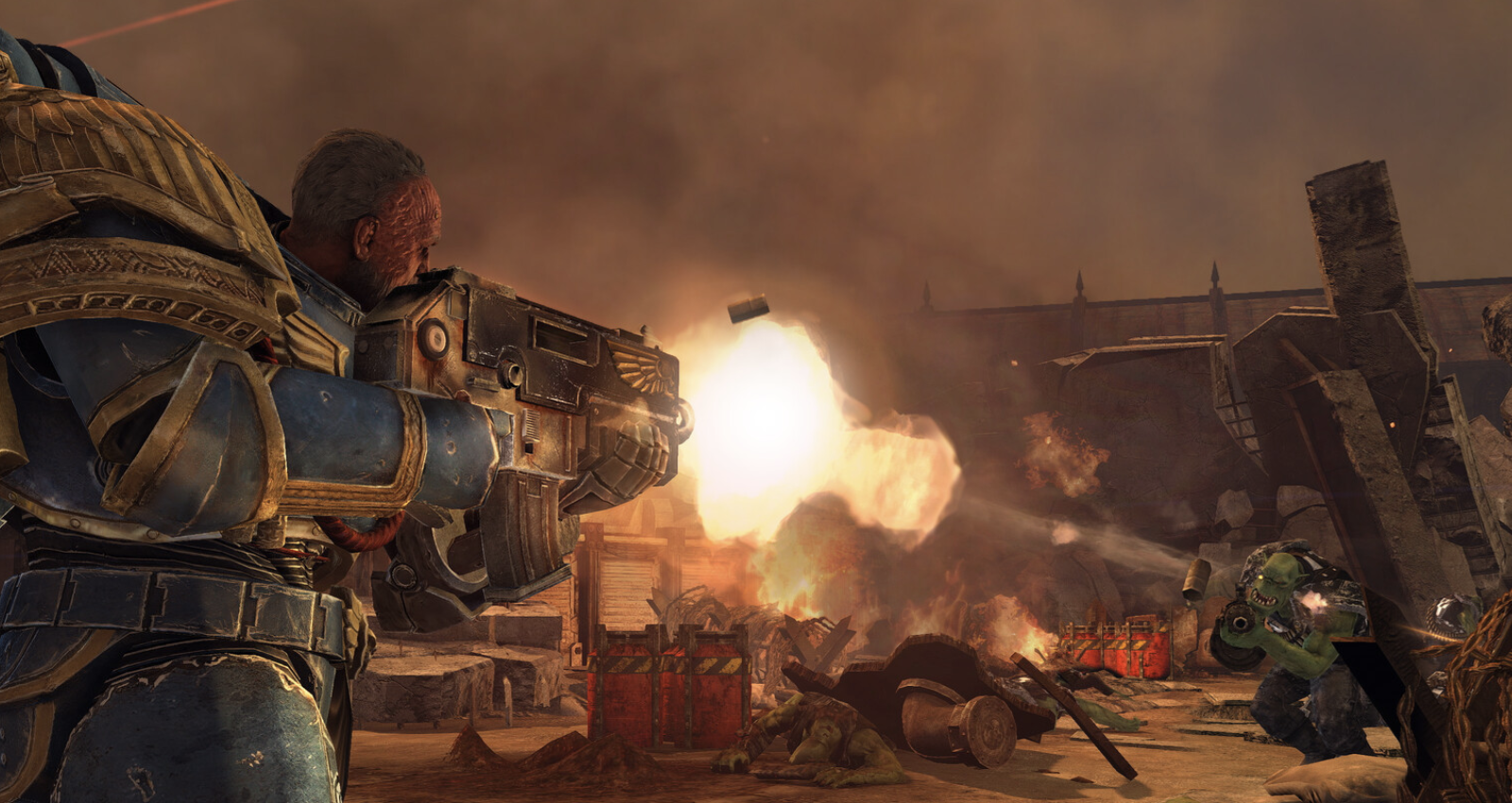 Mechanics VoiceOver вернули русскую озвучку в ремастер Warhammer 40,000: Space Marine Mechanics VoiceOver вернули русскую озвучку в ремастер Warhammer 40,000: Space Marine