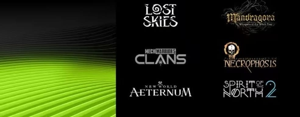 NVIDIA «прокачала» 8 игр с помощью DLSS 4. Технологию добавили в MechWarrior 5, New World и другие проекты