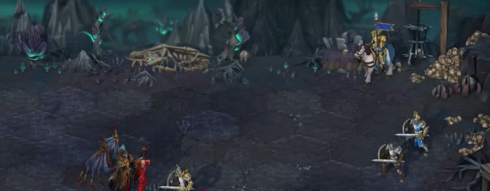 Тизер Heroes of Might and Magic Olden Era — показали «Спокойное стекло», набор предметов для восстановления маны