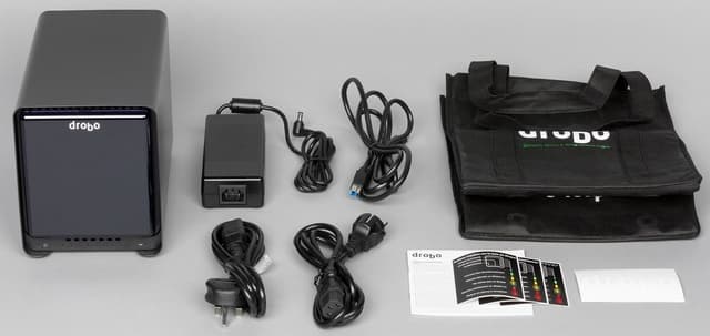Комплект поставки накопителя Drobo 5D