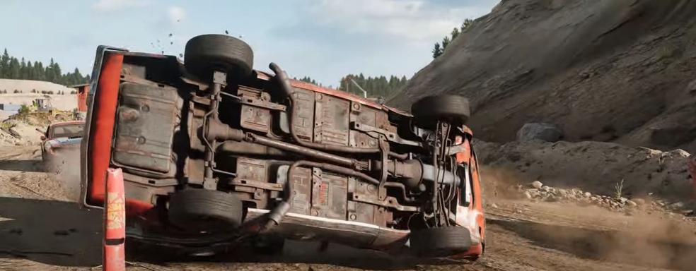 Cars fly and somersault in the Wreckfest 2 release trailer