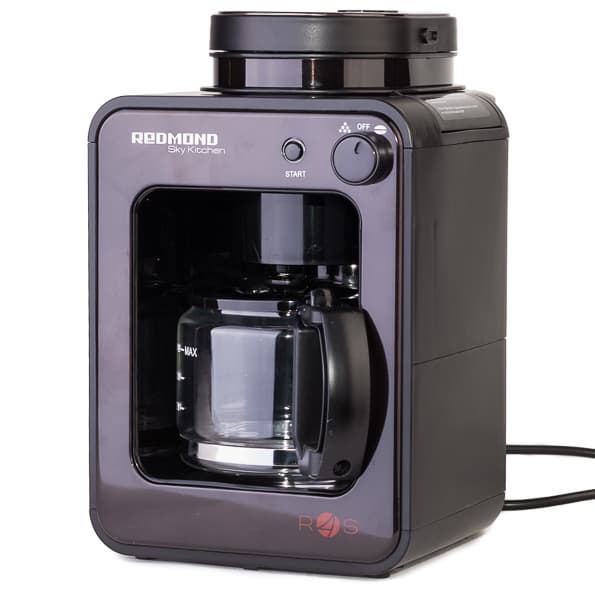 Redmond RCM-M1505S кофеварка с кофемолкой и управлением по Bluetooth
