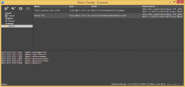Загрузка проекта на панель iRidium Загрузка проекта на панель iRidium