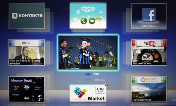 Главное меню VIERA Connect Главное меню VIERA Connect