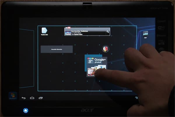 установка виджета на рабочий стол в Android 4.0