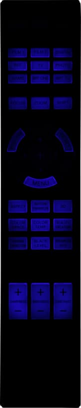 Проектор Sony VPL-VW500ES, подсветка пульта ДУ