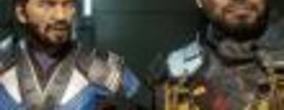 Скорпион и Саб-Зиро в сюжетной сцене из Mortal Kombat 11