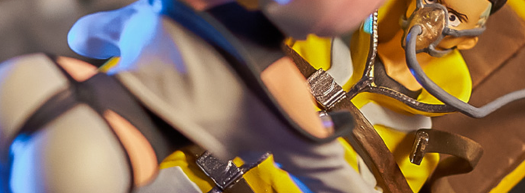 CDPR показала диораму со сценой из аниме Cyberpunk Edgerunners с фигуристой Люси