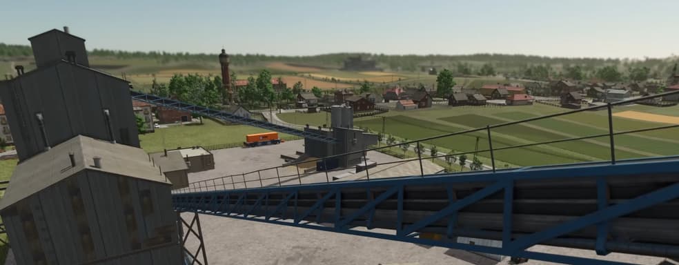 Разработчики Farming Simulator 25 показали карту, вдохновлённую польскими и чешскими пейзажами