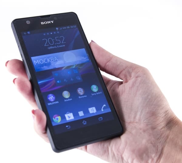 Обзор смартфона Sony Xperia ZR