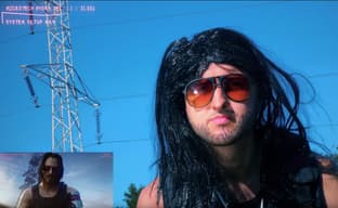 «Киберпанк» и Киану Ривз на минималках – дешёвая фанатская версия трейлера Cyberpunk 2077