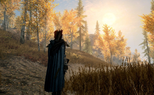 Блогер буквально прошёл Skyrim, подключив к себе датчик и отправившись в пешее путешествие через всю карту