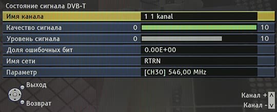 OSD — Panasonic Viera TX-LR42D25