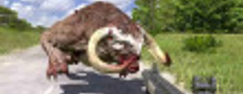 Дробовик на кадрах игрового процесса Serious Sam 4