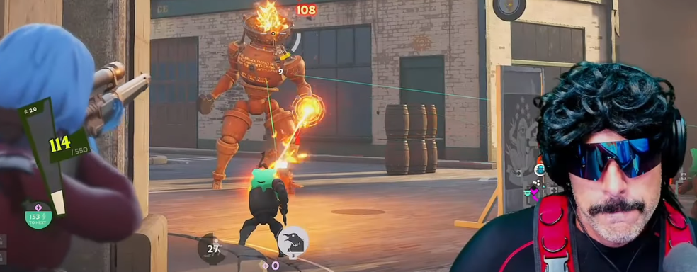 Скандального Dr Disrespect отменяют в Deadlock. Геймеры выходят из матча, если попадают в команду со стримером