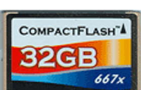 Карты памяти CompactFlash производства A-data, Apacer, Kingston, Pretec, Transcend и Verbatim
