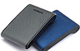 Портативные внешние жесткие диски Hitachi и Verbatim