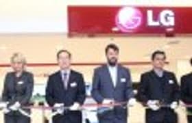 Открытие фирменного магазина LG в Москве
