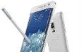 Смартфон Samsung Galaxy Note Edge с загнутым экраном: