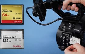 Карта памяти SanDisk Extreme Pro CFast 2.0 емкостью 128 ГБ: