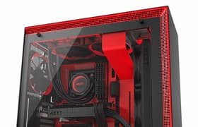 Корпус NZXT H700i с RGB-подсветкой и стеклянной боковой стенкой,