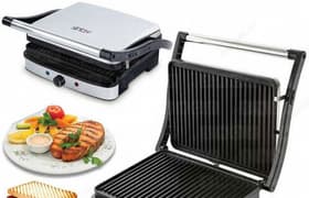 Недорогой тостер-гриль Sinbo SSM 2530 с несъемными жарочными панелями: