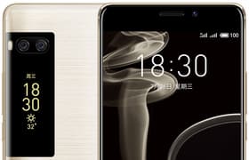 Смартфон Meizu Pro 7 Plus с дополнительным тыльным экраном: