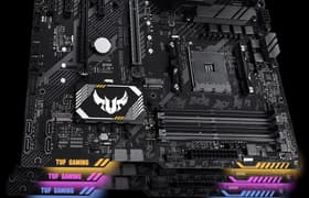 Материнская плата Asus TUF X470-Plus Gaming на чипсете Х470 (AMD AM4):