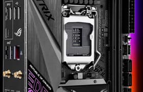 Материнская плата Asus ROG Strix Z390-I Gaming формата Mini-ITX: