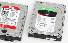 Винчестеры WD Red и Seagate IronWolf: