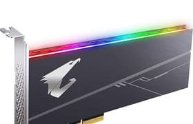 Твердотельный накопитель Gigabyte Aorus RGB AIC NVMe SSD емкостью 1 ТБ: