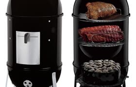 Коптильня горячего копчения Weber Smokey Mountain