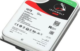Винчестер Seagate IronWolf Pro емкостью 16 ТБ: 