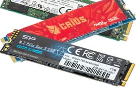 Твердотельные накопители Hikvision Crius E2000, Intel SSD 660p и Silicon Power A60 емкостью 1 ТБ: