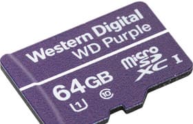 Карты microSD WD Purple для систем видеонаблюдения: