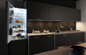 Холодильник Lex RFS 204 NF Black: