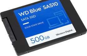 Твердотельный накопитель WD Blue SA510 емкостью 500 ГБ: