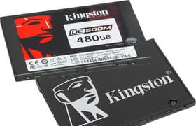 Твердотельные накопители Kingston DC500M емкостью 480 ГБ и Kingston KC600 емкостью 512 ГБ: