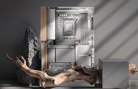 Материнская плата Gigabyte X870E Aero X3D Wood на чипсете AMD X870E: